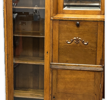 Antique Oak side-by-Side Secretary