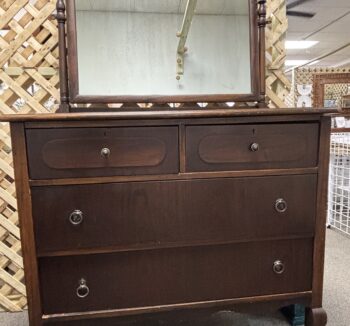 Vintage Dresser and Mirror