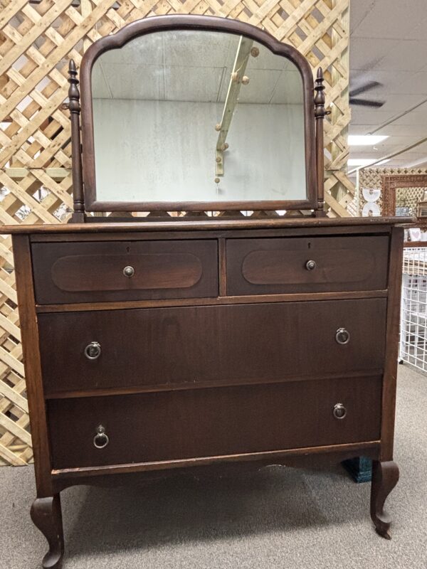 Vintage Dresser and Mirror